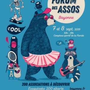 Forum des associations à Bayonne : Hor Egon country présent